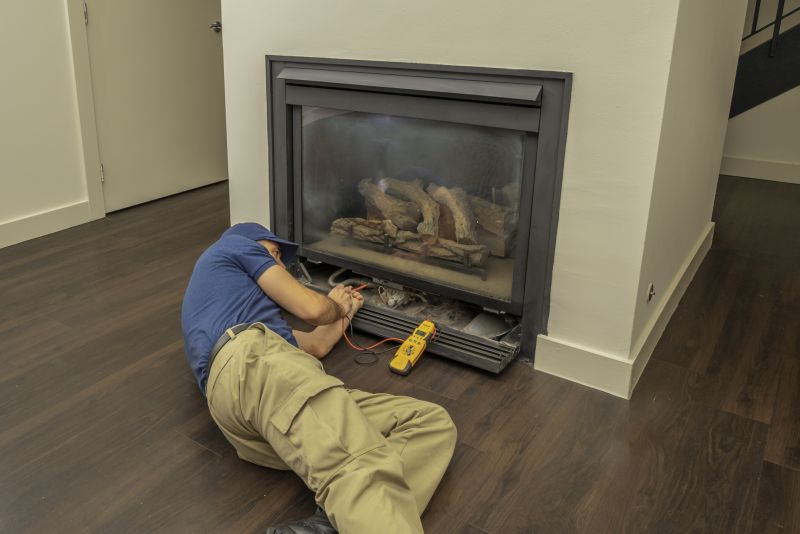 fireplace inspection
