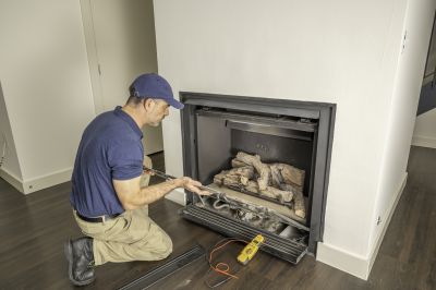 fireplace inspection